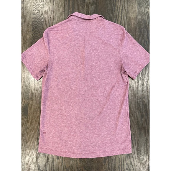 Men's Lululemon Purple Metal Vent Tech Polo Shirt Small - Picture 3 of 6